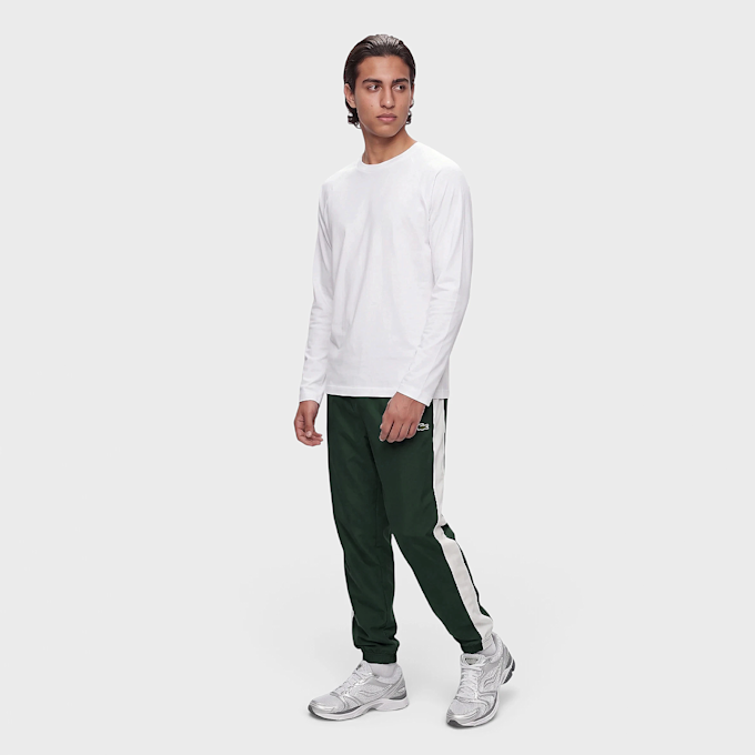 Lacoste TRAININGSANZÜGE Hos./Zus. sinople/flour biały 102467 6