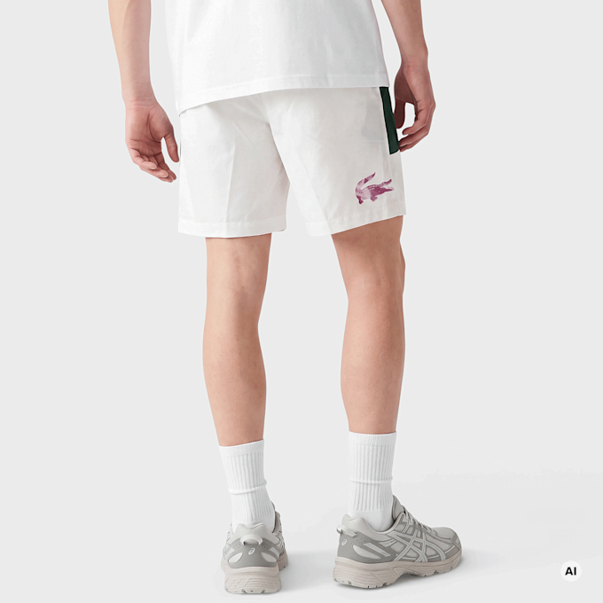 Lacoste Shorts warm grey biały 102534 2