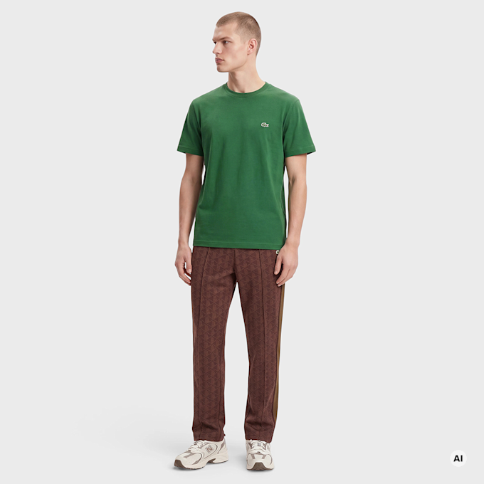 Lacoste T-SHIRTS & ROLLIS green Weiss 102542 4