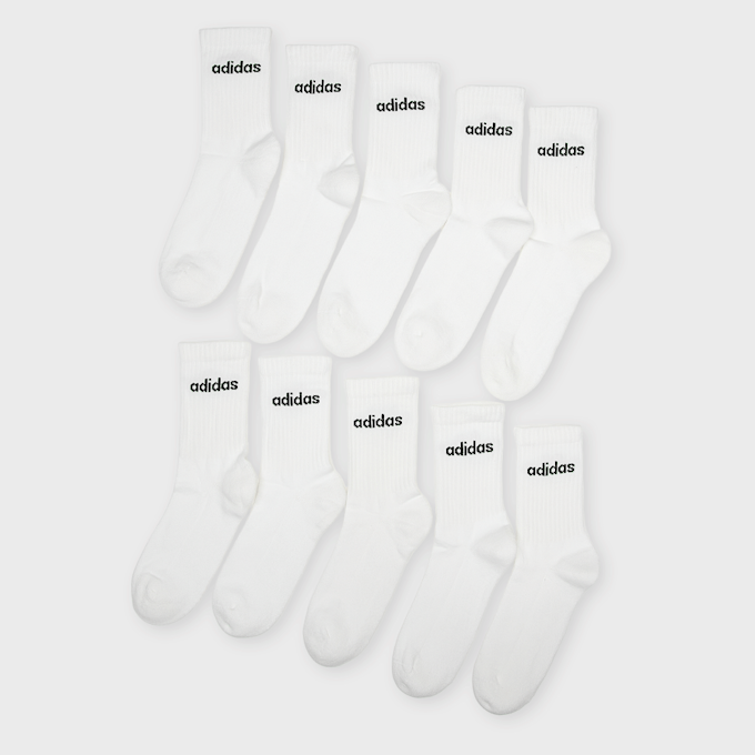 adidas Originals 10 PACK - Crew wit 102682 1