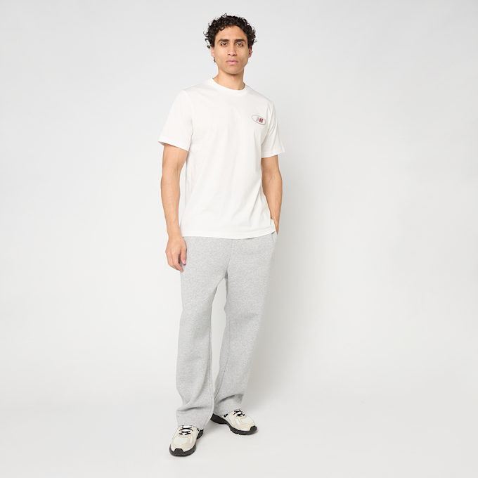 New Balance Oval T-Shirt weiß 102737 4