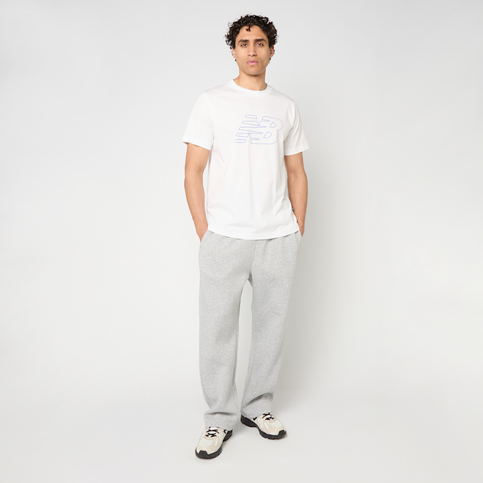 New Balance Flying NB T-Shirt branco 102739 4
