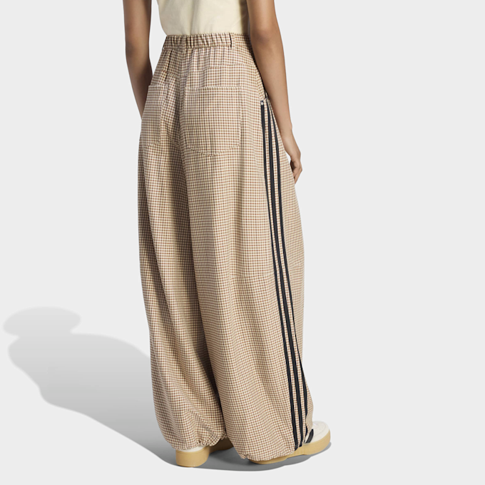 adidas Originals Checks Trouser Loose Pants beige 102743 2