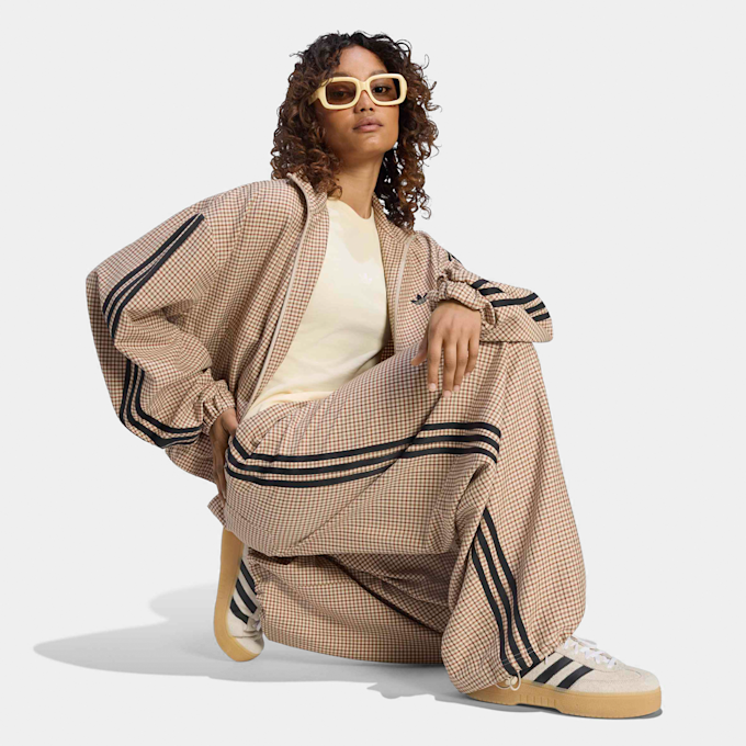adidas Originals Checks Trouser Loose Pants beige 102743 5