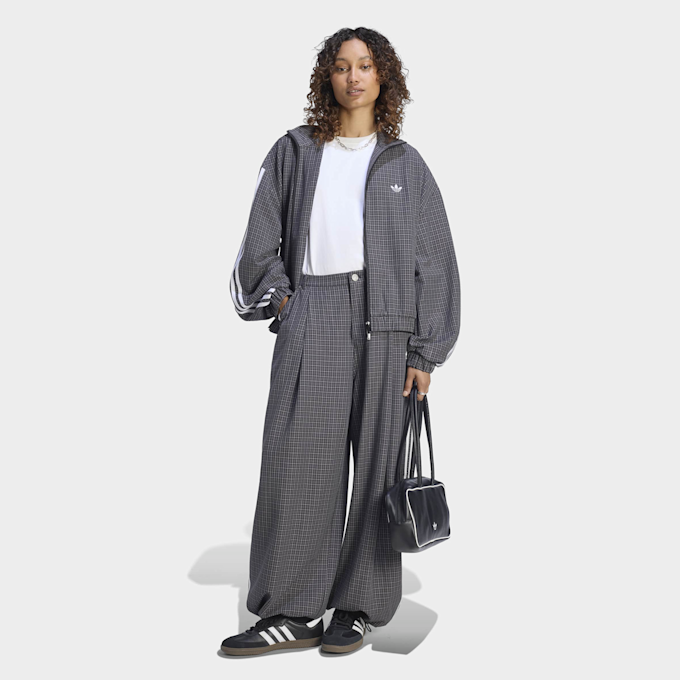 adidas Originals Checks Trouser Loose Pants grau 102747 5