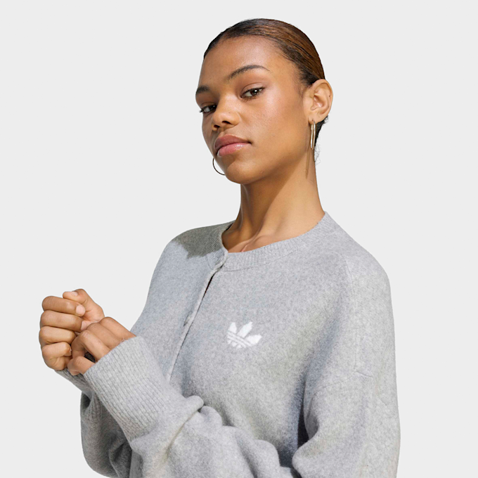 adidas Originals Essentials Knit Cardigan grijs 102760 3