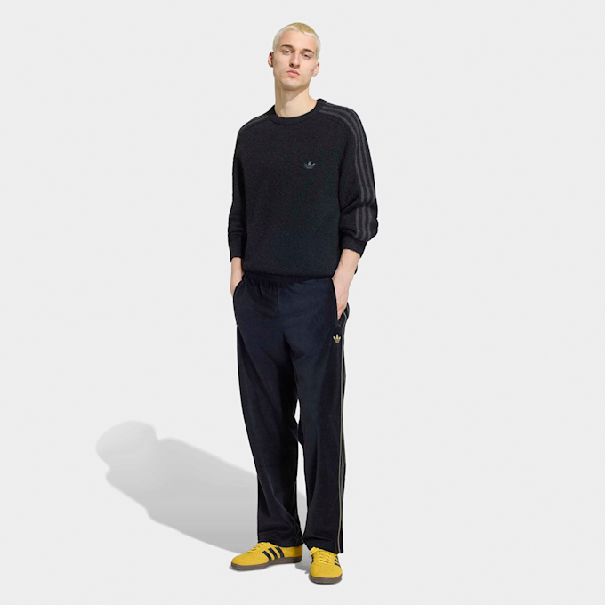 adidas Originals 3-Stripes Knit Crew Schwarz 102765 5