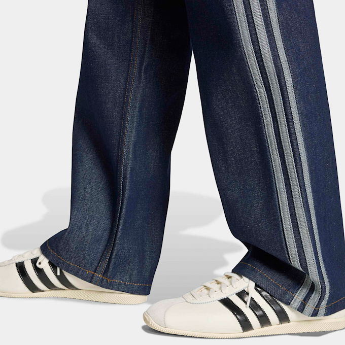 adidas Originals Firebird Mid Rise Straight Denim Pants azul 102776 3