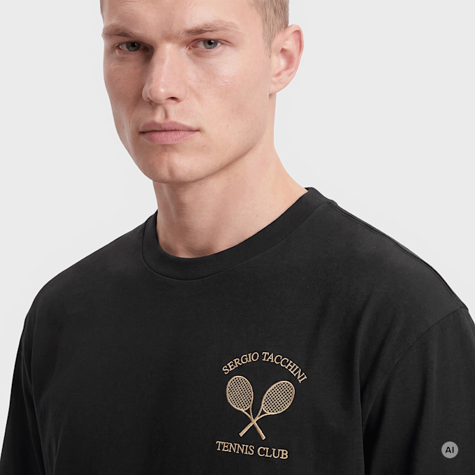 Sergio Tacchini Britpop T-Shirt crna 102791 3