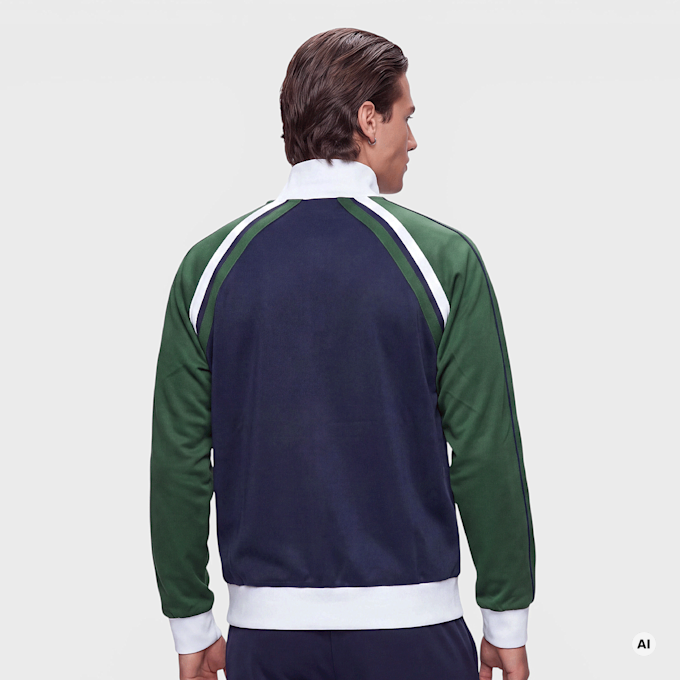 Sergio Tacchini Ghibli Piquet Tracktop blau 102795 2