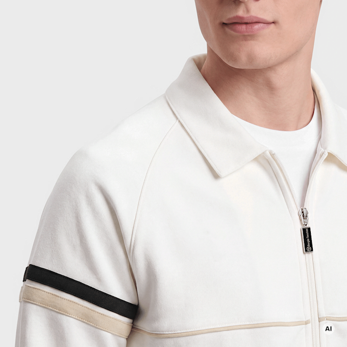 Sergio Tacchini ORION 024 TRACKTOP gardenia/mojave desert noir 102796 3