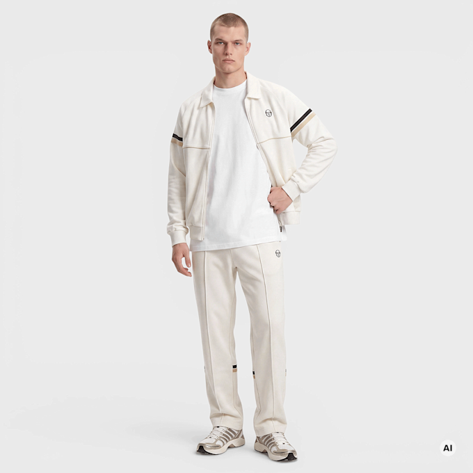 Sergio Tacchini ORION 024 TRACKTOP gardenia/mojave desert noir 102796 4