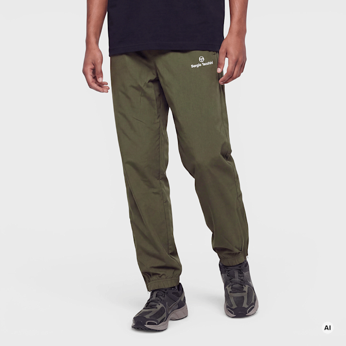 Sergio Tacchini Carson Ripstop Stretch Pants forest night/gardenia crna 102804 1