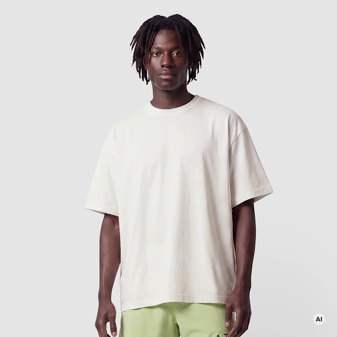 HALO Graphic Boxy T-Shirt bež 102871 2