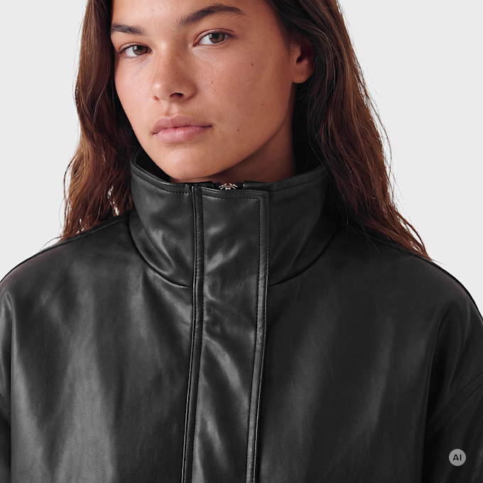 Decibel Stand-Up Collar Jacket Schwarz 102865 3