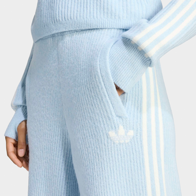 adidas Originals Knit Pants Wonderblue blauw 102958 3