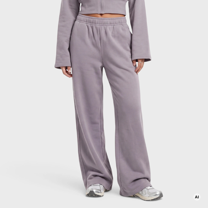 New Balance Brushed Coastal Fleece Pant cinzento 102949 1