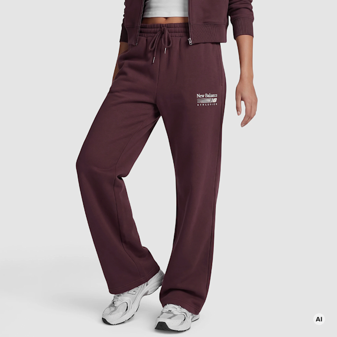 New Balance Trackside Fleece Pant vermelho 102950 1