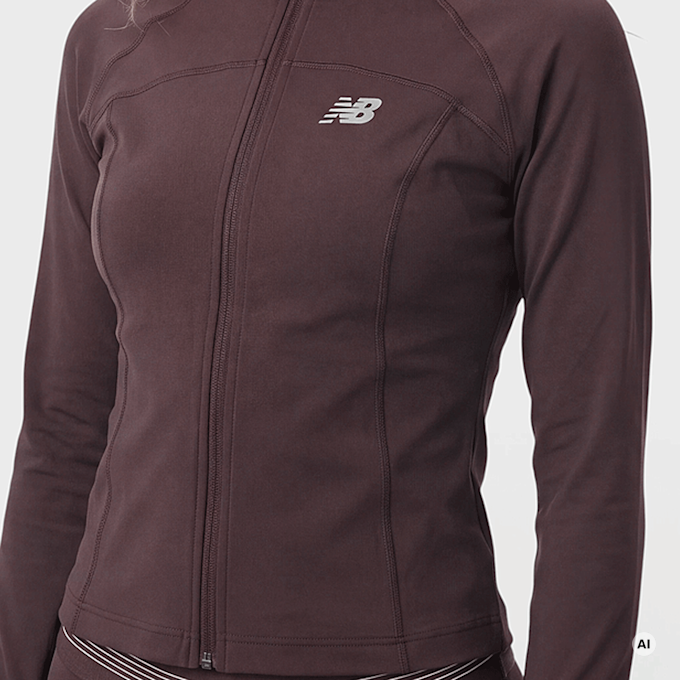 New Balance Harmony Fitted Full Zip czerwony 102951 3