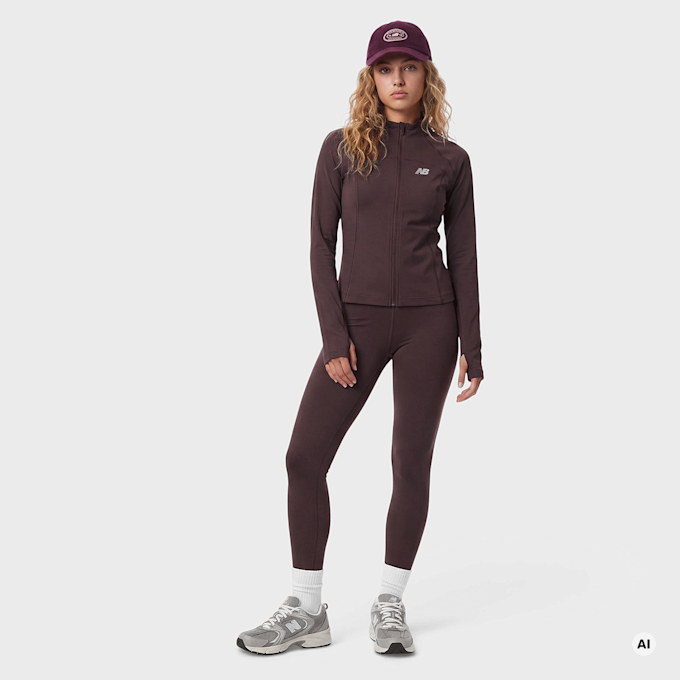 New Balance Harmony Fitted Full Zip czerwony 102951 4