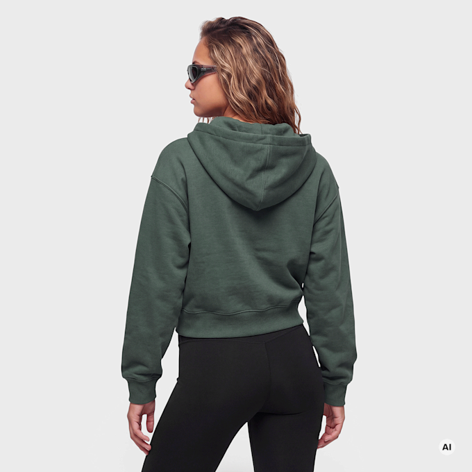 New Balance Trackside Fleece Full Zip Grün 102953 2