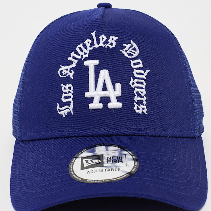 New Era 9FORTY Wordmark Trucker Los Angeles Dodgers blau 102970 4