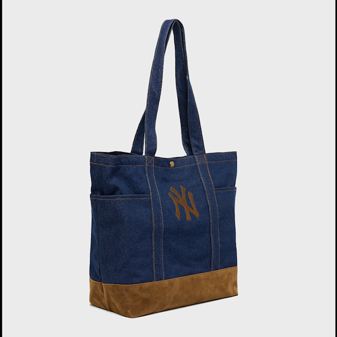 New Era MLB New York Yankees Suede Denim Tote bleu 102973 2