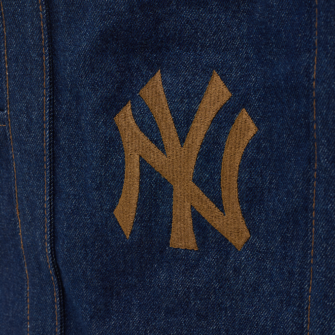 New Era SUEDE DENIM TOTE NEW YORK YANKEES navy bleu 102973 4
