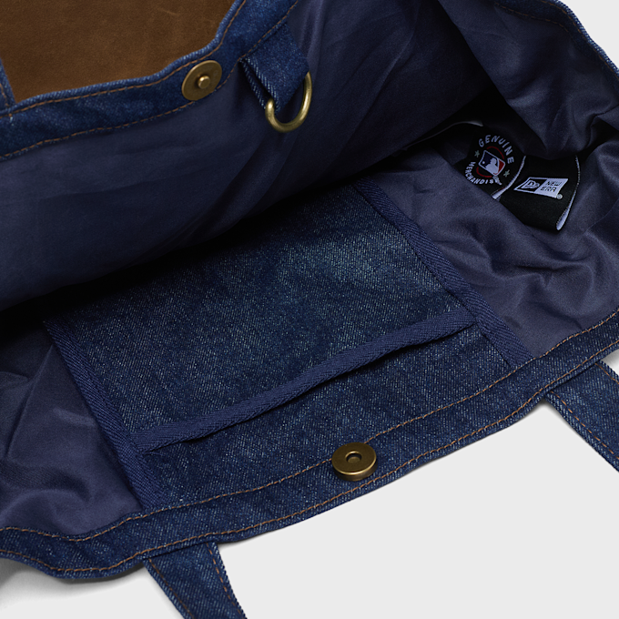 New Era SUEDE DENIM TOTE NEW YORK YANKEES navy blauw 102973 6