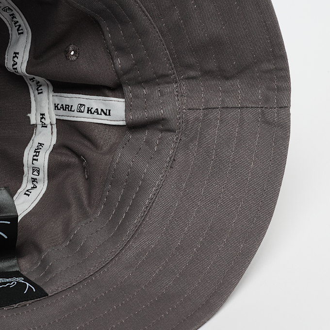 Karl Kani Metal Signature Bucket Hat grijs 102978 3