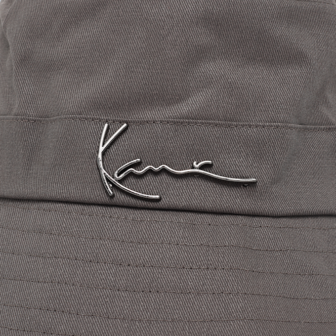 Karl Kani Metal Signature Bucket Hat szary 102978 4