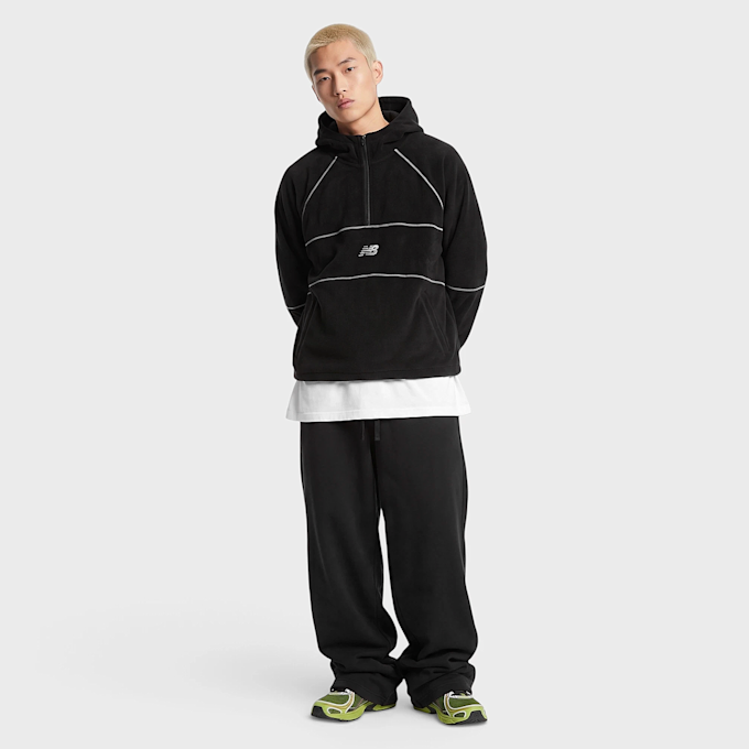 New Balance Trackside Polar Fleece Hoodie noir 103093 6