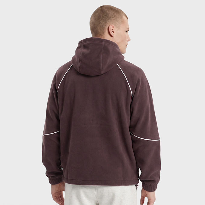 New Balance Trackside Polar Fleece Hoodie Red 103094 2