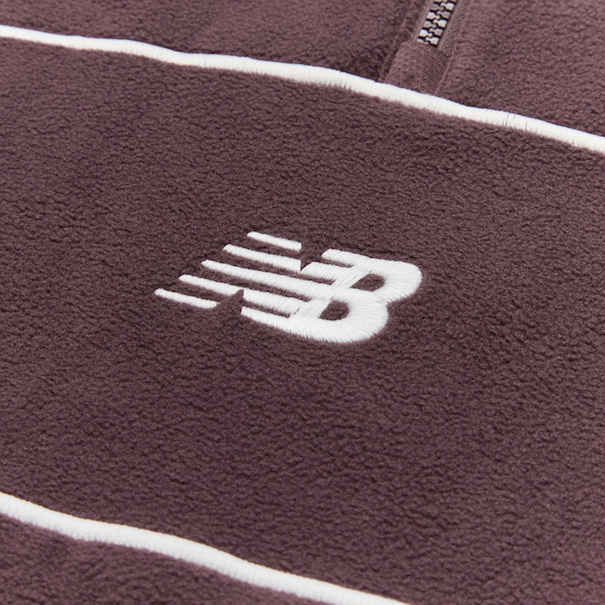New Balance Trackside Polar Fleece Hoodie rosso 103094 4