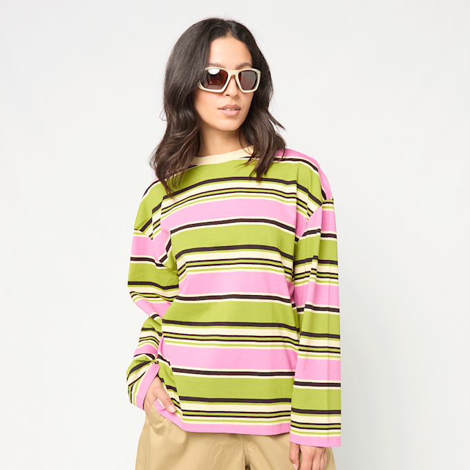 Karl Kani Woven Signature Stripe Oversized Longsleeve višebojno 103098 1