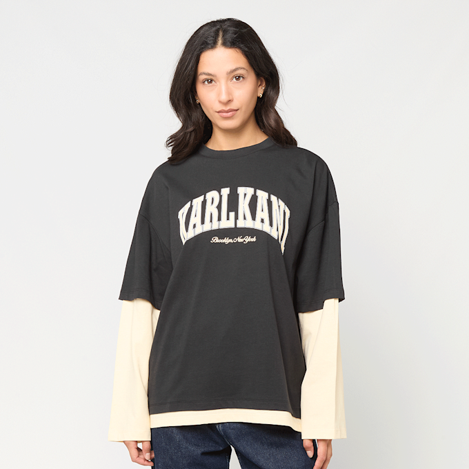 Karl Kani College Oversized Layered Longsleeve czarny 103101 1