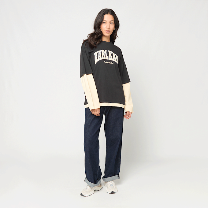Karl Kani College Oversized Layered Longsleeve czarny 103101 4