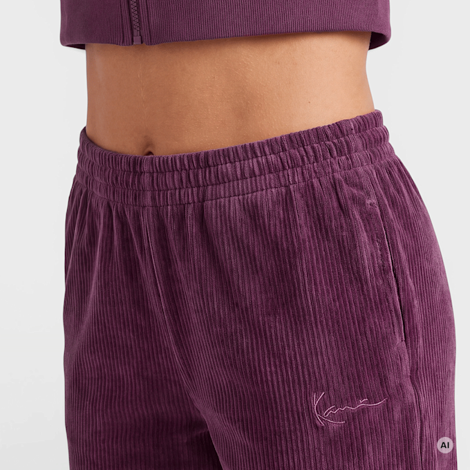 Karl Kani Signature Corduroy Trackpants fioletowy 103102 3