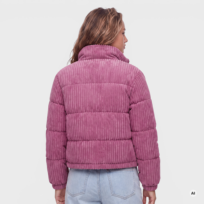 Karl Kani OG K Corduroy Puffer Jacket violet ljubičasta 103103 2