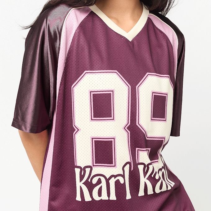 Karl Kani OG 89 Round Serif Football Jersey multicolore 103079 3