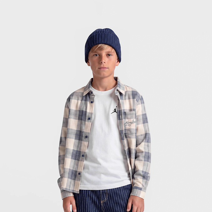 Karl Kani Kani Jeans Check Flannel Shirt Junior niebieski 103087 1