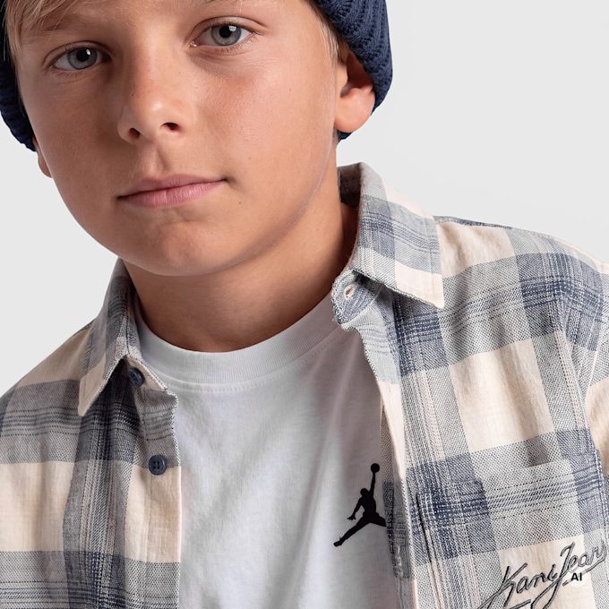 Karl Kani Kani Jeans Check Flannel Shirt Junior blauw 103087 3