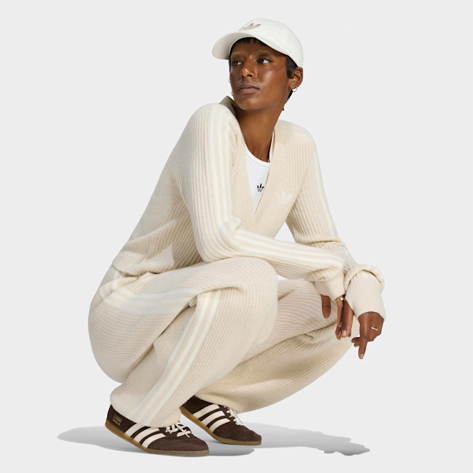 adidas Originals Adiluna Season 2 X Jennie Knitted Loose Pants beż 103180 5
