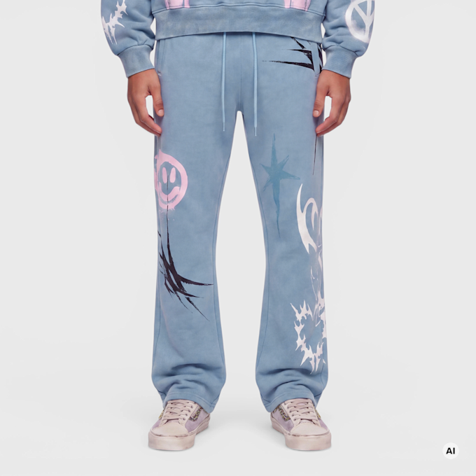 Smoke Rise Truth Fleece Pant blau 103167 1