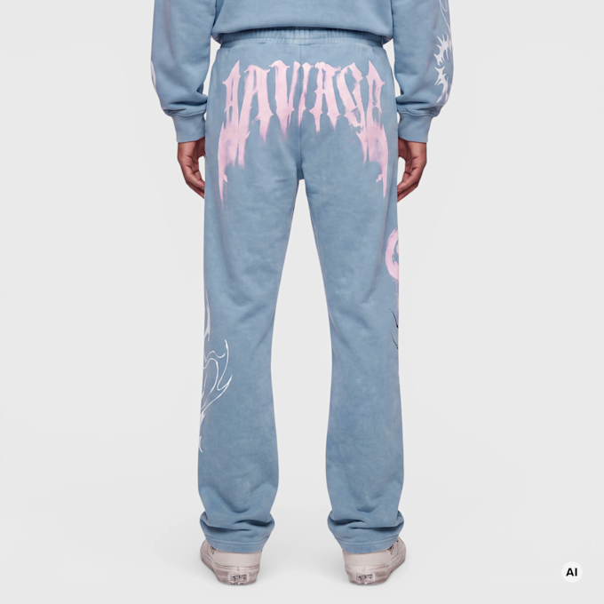Smoke Rise Truth Fleece Pant blauw 103167 2