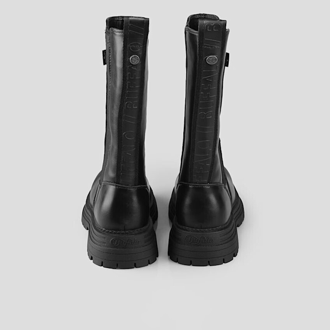 Buffalo Lennox Chelsea HI Vegan Nappa Nero 103176 4