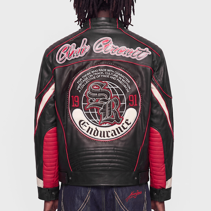 Smoke Rise Club Circuit Racing Jacket preto 103172 2