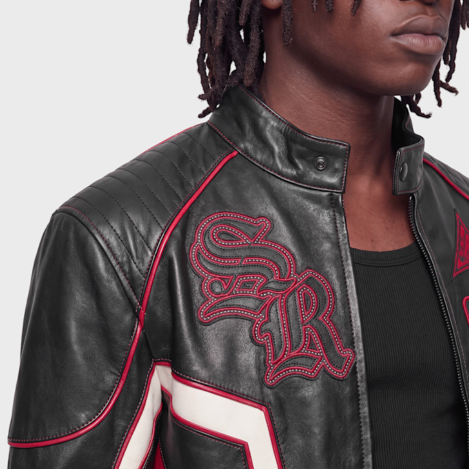 Smoke Rise Club Circuit Racing Jacket preto 103172 3