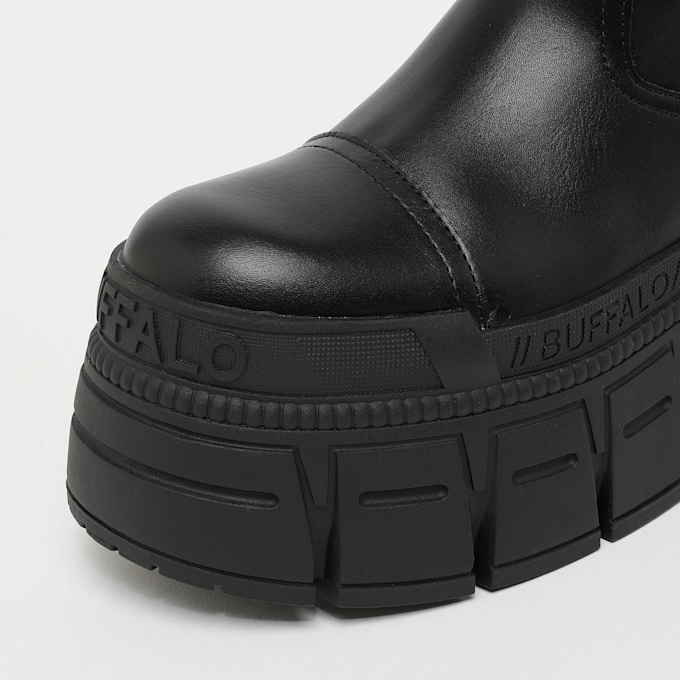 Buffalo Goshper Zip Mid Vegan Nappa noir 103173 6