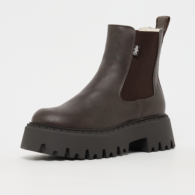 Buffalo Aspen Chelsea Warm Vegan Nubuck dark brown Braun 103175 2